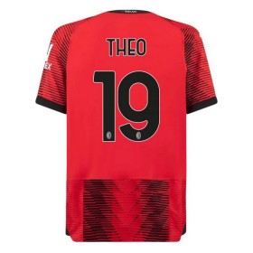 Günstige Fußballtrikots AC Mailand Theo 19 Heimtrikot 2023-24 Kurzarm